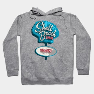 Shell Beach Inn Sign Hoodie